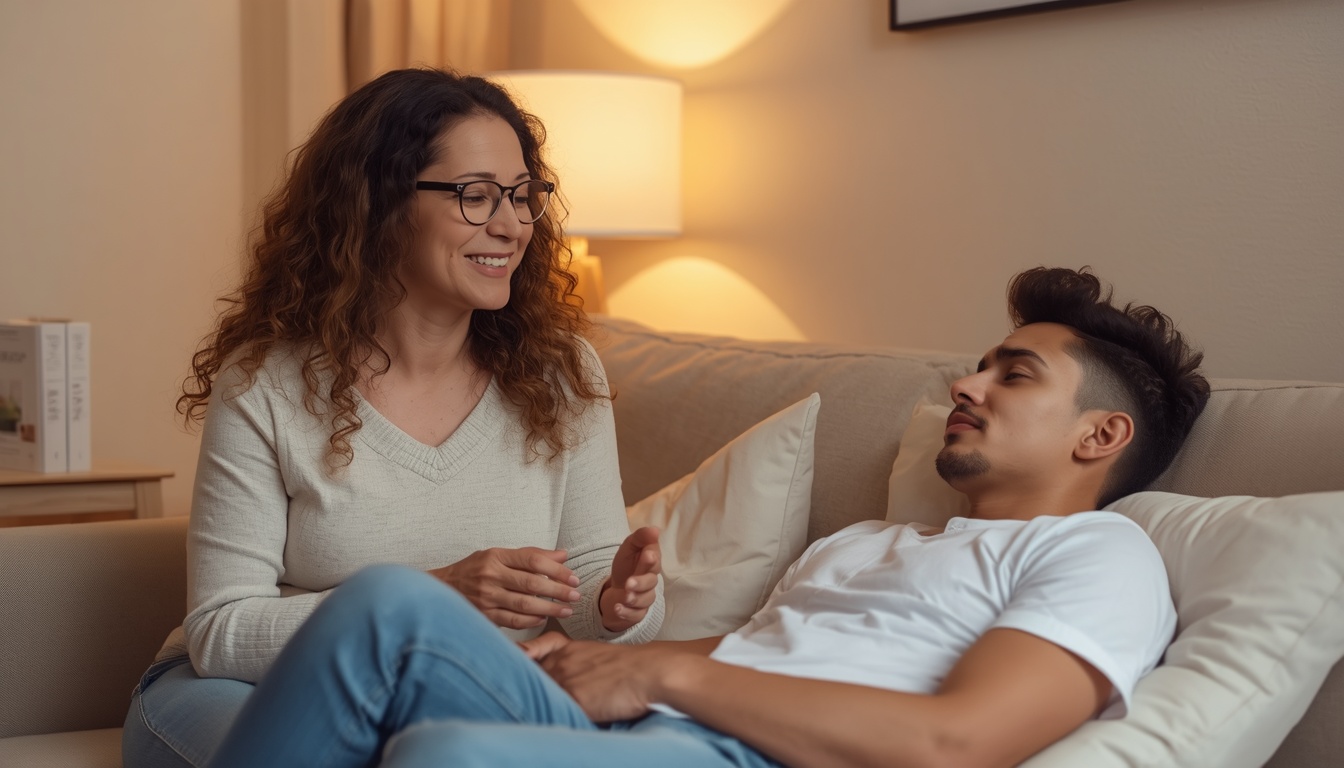 Glowcrback slaapcoaching gesprek